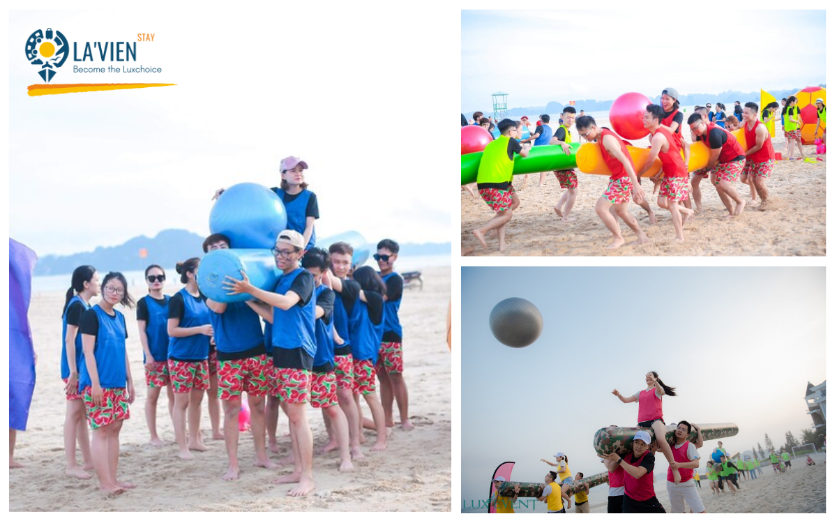 Tổ chức teambuilding tại Sầm Sơn