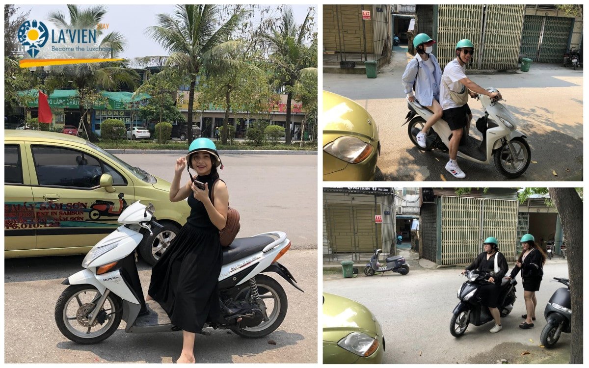Tọa độ checkin tại Sầm Sơn và dịch vụ thuê xe máy, thuê đồ sống ảo